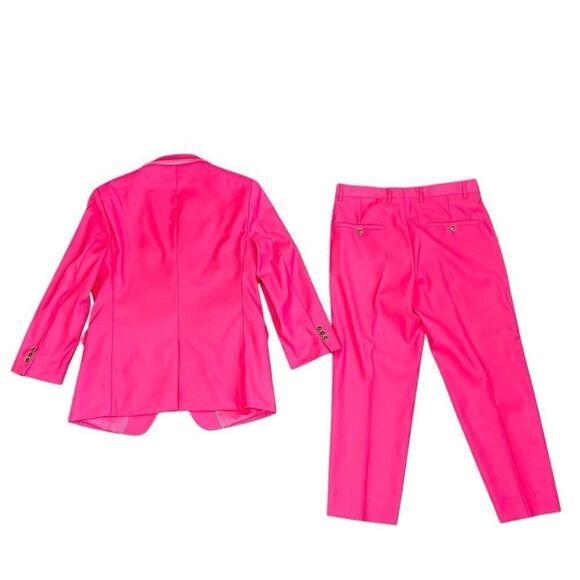 Men’s Formal Pink Suit Size XXS 32 - Picture 3 of 16